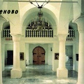 1989. Поленово. Интерьер Троицкой церкви в Бёхово. Выставочный зал - к31