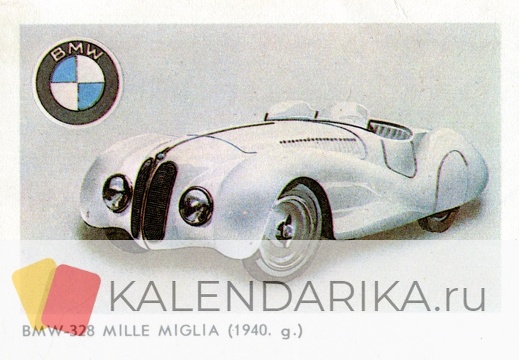1987. BMW-328 MILLE MIGLIA (1940 г.) - к61