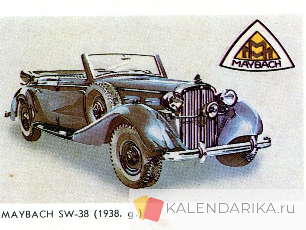 1987. MAYBACH SW-38 (1938 г.) - к68