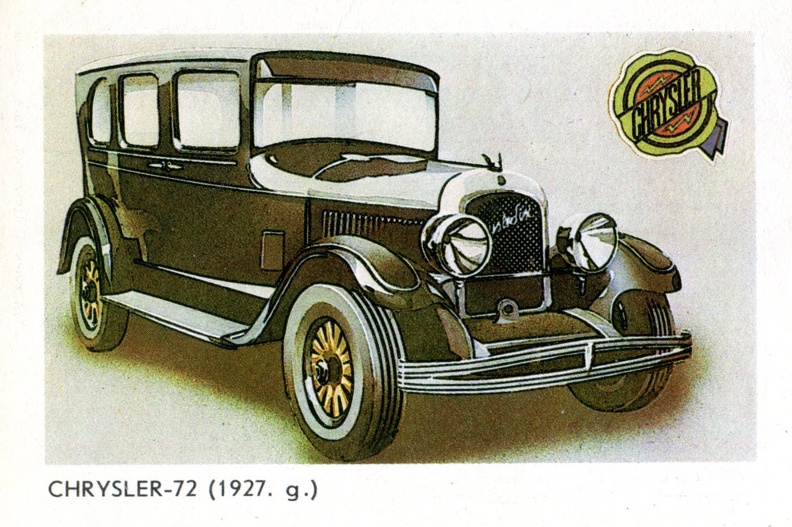 1987. CHRYSLER-72 (1927 г.) - к71.jpg