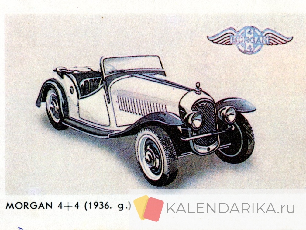 1987. MORGAN 4+4 (1936 г.) - к72
